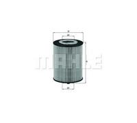 MAHLE ORIGINAL OX 367D Filtro de aceite Filtro de aceite motor para BMW X5 (E53)