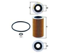 MAHLE OX 384D Filtro de aceite Filtro de aceite motor para HYUNDAI TUCSON (JM)