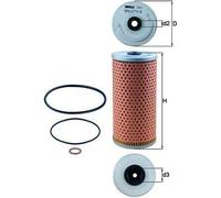 Filtro de aceite KNECHT OX 92D