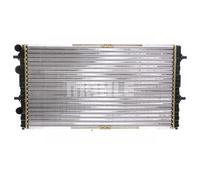 MAHLE Radiador refrigeración del motor Transmisión automática Caja de cambios manual Ancho de red 645,0mm Longitud de red 378,0mm Profundidad de red 23,0mm CR 463 000S