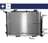 MAHLE Kühler, Motorkühlung CR2204001S