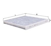 Mahle Siervo filtro lak411 Interior filtro de aire