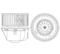 MAHLE Ventilador habitáculo AB 264 000P 12V Número de enchufes de contacto: 2