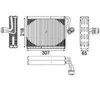 MAHLE Verdampfer, Klimaanlage AE122000P