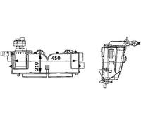 MAHLE Verdampfer, Klimaanlage AE62000P