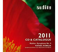 Mahler : CD + Catalogue AUDITE 2011