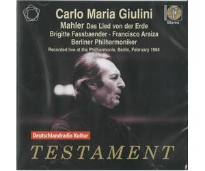 Mahler: Das Lied von der Erde by Berlin Philharmonic Orchestra, Carlo Maria Giulini, Brigitte Fassbaender, Franci (2011-10-11)