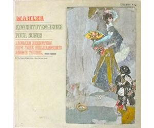 Mahler - Kindertotenlieder Four Songs New york Philharmonic Leonard Bernstein, Conductor Jennie Tourel , Mezzo Soprano