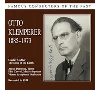 Mahler : Lied von der Erde. Klemperer, Dermota, Cavelti.