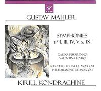Mahler : Symphonies, n° 1,3, 4, 5, 9