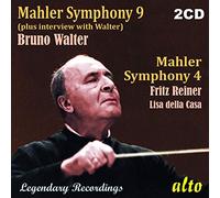 Mahler : Symphonies n° 4 et 9. Della Casa, Reiner, Walter.