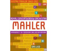 Royal Concertgebouw Orchestra/Jansons - Mahler: Las Sinfonías [Francia] [DVD]
