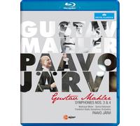 Mahler: Symphonies Nos. 3 and 4 (Blu-ray) Mahler Jaervi Meier (Importación USA)