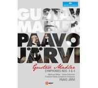 Mahler: Symphonies Nos. 3 and 4 (DVD) Mahler Jaervi Meier (Importación USA)