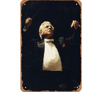 Mahler Symphony No. 3: Bernstein - Póster de la película para el hogar, decoración de pared, letrero de metal retro, 20,3 x 30,5 cm