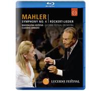 Mahler: Symphony No.4 (Abbado) (Blu-ray) Magdalena Kozena (Importación USA)