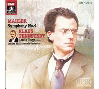 Mahler Symphony No. 4 - KlausTennstedt (Conductor), soprano Lucia Popp (Performer), London Philharmonic Orchestra [Original Recording] EMI / 1983