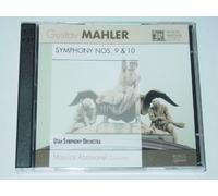 MAHLER SYMPHONY NO.9 / ADAGIO FROM SYMPHONY NO.10. (UTAH SYMPHONY ORCHESTRA/ MAURICE ABRAVANEL. LIC