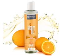 Mahlzeit Aceite para el Cuidado de la Madera "WOODY OIL" | 250 ml | Aroma a Naranja | 100% Natural | Aceite de Madera para Tablas de Cortar, Utensilios de Cocina de Madera y Mucho Más