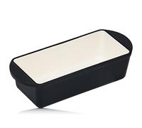 Mahlzeit Cazuela Rectangular de Hierro Fundido Esmaltado Blue Berry | 1,6 Litros | Recipiente para Lasaña, Platos para Horno, Fuente para Horno | Molde para Gratinar | Fuente de Cocinar