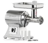 Mahlzeit picadora de carne de acero inoxidable eléctrica | plata | 450W - 75kg/h | Picadora de carne picadora con embutidor de embutidos cortador de carne