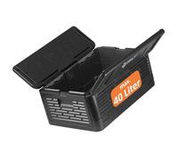 Mahlzeit Thermobox - Caja térmica plegable (60 x 40 x 25,5 cm), color negro