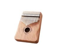 Mahogany Kalimba 17 Key Thumb PianoExquisite Marimba Musical Good Accessory Piano De Pulgar(Beige)