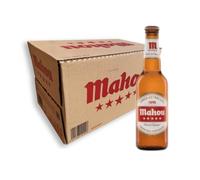 Mahou 5 Estrellas (Caja Marrón) Megapack De 5 Cajas De 24 Botellas 33CL N/R