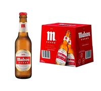 Mahou 5 Estrellas Cerveza Dorada Lager, 5.5% de Volumen de Alcohol - Pack de 12 x 25 cl