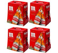 Mahou 5 Estrellas Cerveza Dorada Lager, 5.5% de Volumen de Alcohol - Pack de 24 x 25 cl