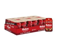 Mahou 5 Estrellas Sin Filtrar, Cerveza Artesanal, Pack 24 Latas x 33cl