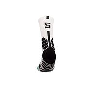 MAHZA Calcetines atléticos unisex personalizados Jugador de baloncesto Jugador de fútbol Camiseta Número Crew Calcetines, 1 PCS (F,W5)