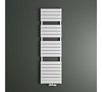 Mai & Mai Radiador Toallero Eléctrico Bajo Consumo 180x50cm Calentador en Blanco Secatoallas Horizontal Fabricado en Acero