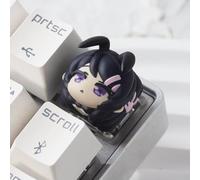 Mai - Tecla personalizada de dibujos animados de anime, bonita tecla ESC 3D de resina, para teclado mecánico cruzado, teclado base de juegos en casa, decoración de escritorio para fanáticos del anime