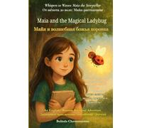 Maia and the Magical Ladybug (An English - Russian Bilingual Adventure): A gentle story of quiet bravery and the magic of being yourself (Whispers to Waves: Maia the Storyteller)