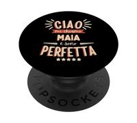 Maia Idea Regalo Personalizzata Amica Nome Divertente PopSockets PopGrip Adhesivo