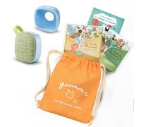 MAIASAURA - Caja de regalo para niños (200 títulos incluidos, una carcasa protectora, una bolsa y 3 libros cuentacuentos para niños de 0 a 8 años, 10 horas de escucha