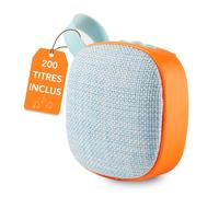 MAIASAURA | Maïa-Plus Caja de historias y música para niños con 200 títulos incluidos para 10H de escucha | De 0 a 8 años | Cuentador Personalizable con Sus Contenidos MP3