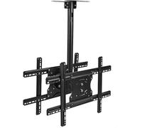 MaiBuL LNNW Soporte TV Pared Soporte de TV de Techo de Doble Cara: Soporte de Montaje de TV de Techo Ajustable, Apto for techos Planos y abovedados