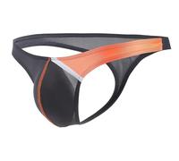 Maiclaice Hombre Skiny Fit Seda De Hielo Tanga Talle Bajo Mini Slips Ropa Interior Gris X-Large