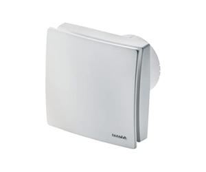 Maico ECA 100 ipro RCH 0084.0211 - Ventilador de dos etapas con control automático de humedad para baño, aseo, trastero, despensa, sótano, hobby, etc