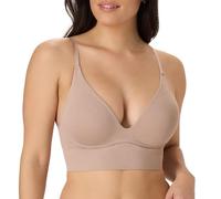 Maidenform Push-up Bra, M Seamless Lift Longline Bralette, Bras for Women (Plus Size Available) Sujetador, Opaco, Evening Blush, Large para Mujer