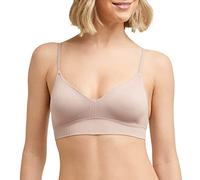 Maidenform Brasier sin Costuras Ultra Suave Pure Comfort para Mujer, Brasier sin Varillas con Tirantes Convertibles, Evening Blush, Large