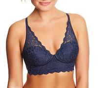 Maidenform Comfort Baúl de Encaje Casual y cómodo, Azul Marino, M para Mujer