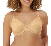 Maidenform Comfort Devotion Embellished Extra Coverage Contour Bra, Camiseta Mujer, Beige, 100B