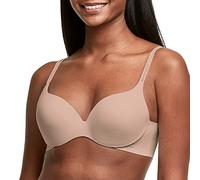 Maidenform Comfort Devotion Full Coverage Underwire Bra Sujetador de Cobertura Completa, NA Opaco, Evening Blush, 36C para Mujer