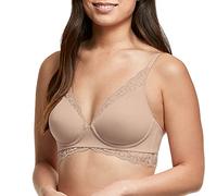 Maidenform Convertible Bralette Sujetador Demi, Evening Blush, 38D para Mujer