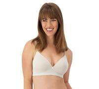 Maidenform, Everyday Luxe T-Shirt, Wireless Convertible Bra Sujetador, Opaco, Biscuito Beige, 80B Mujeres