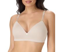 Maidenform, Everyday Luxe T-Shirt, Wireless Convertible Bra Sujetador, Opaco, Biscuito Beige, 80B Mujeres