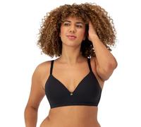 Maidenform, Everyday Luxe T-Shirt, Wireless Convertible Bra Sujetador, Opaco, Negro, 85B para Mujer